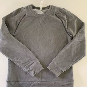 Grey Lululemon Crewneck Sweatshirt